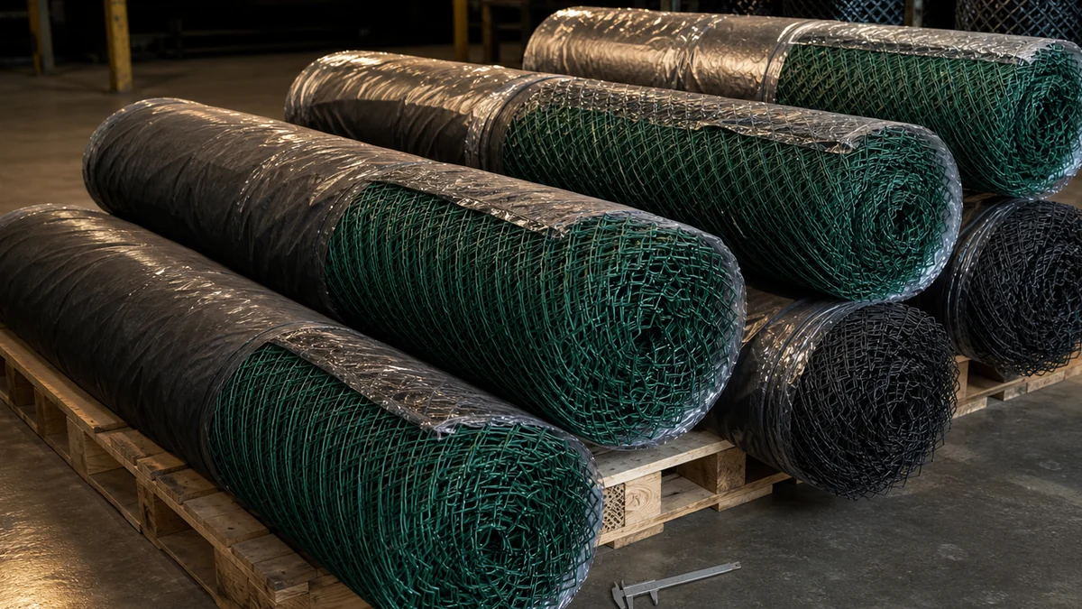 pvc coated chain link fence rolls prepared for export quotation