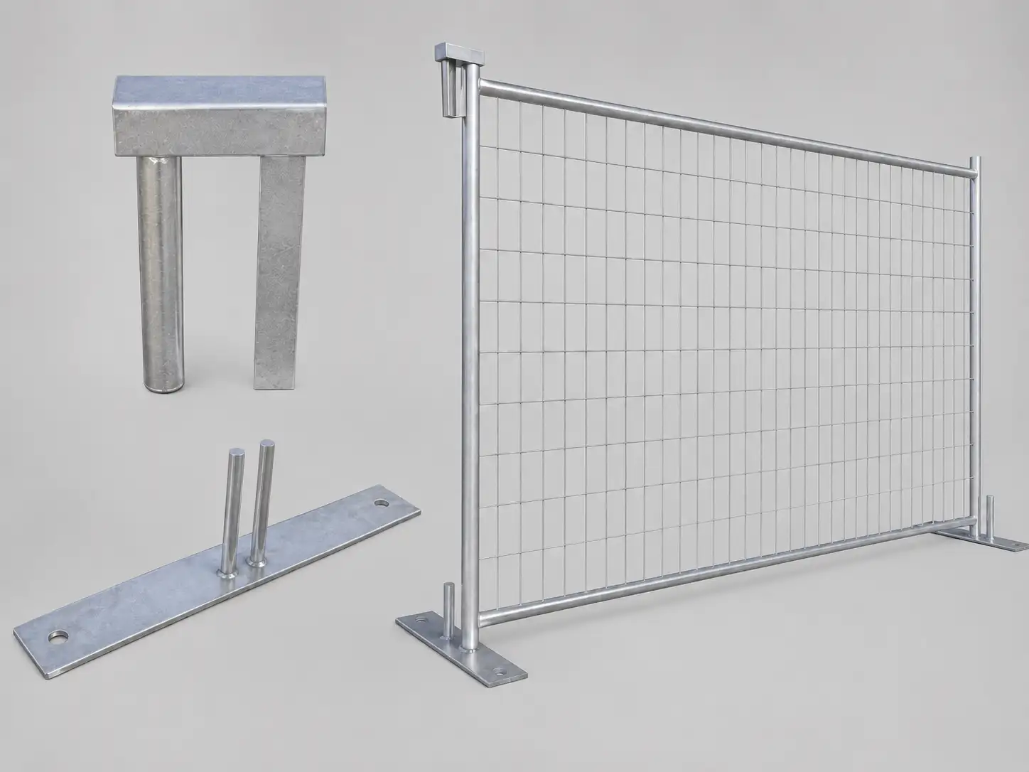 Canada temporary fence accessories bases clamps and gates