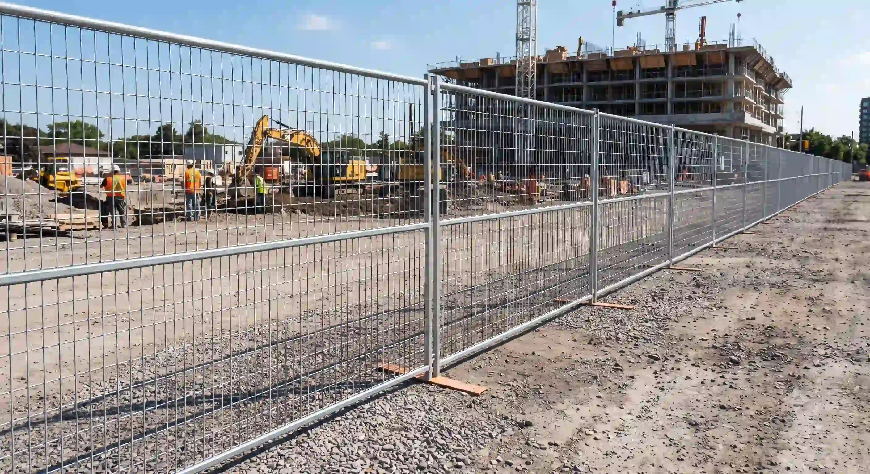 Canada temporary fence temporary site perimeter