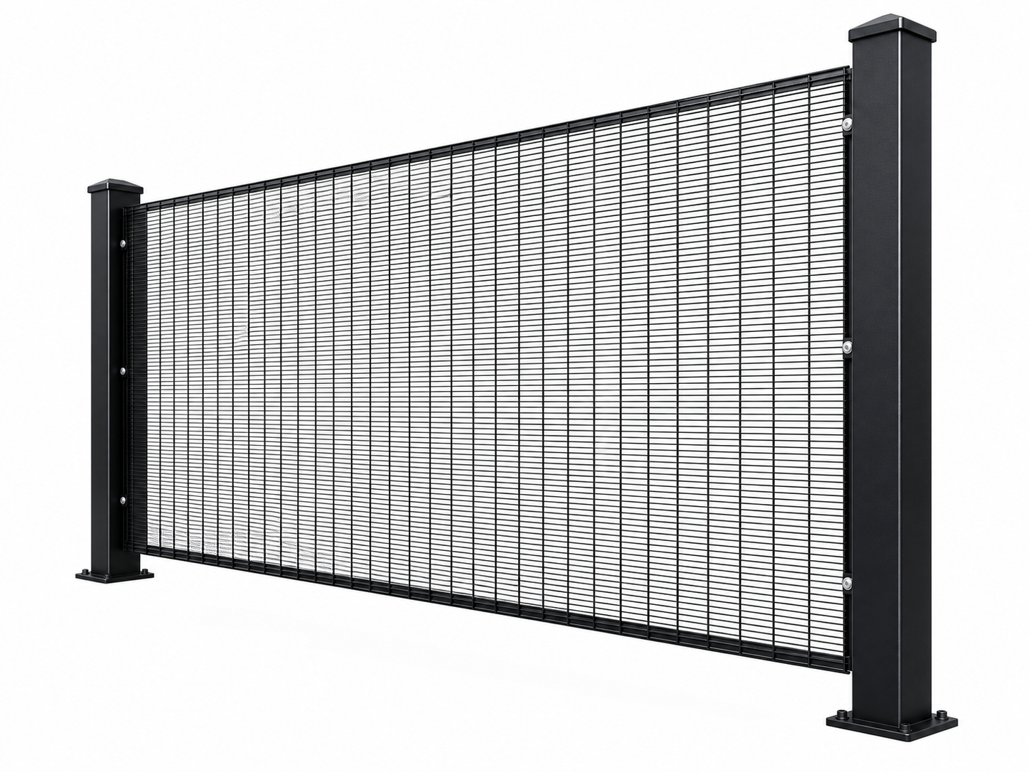 358 anti climb high security welded mesh fence
