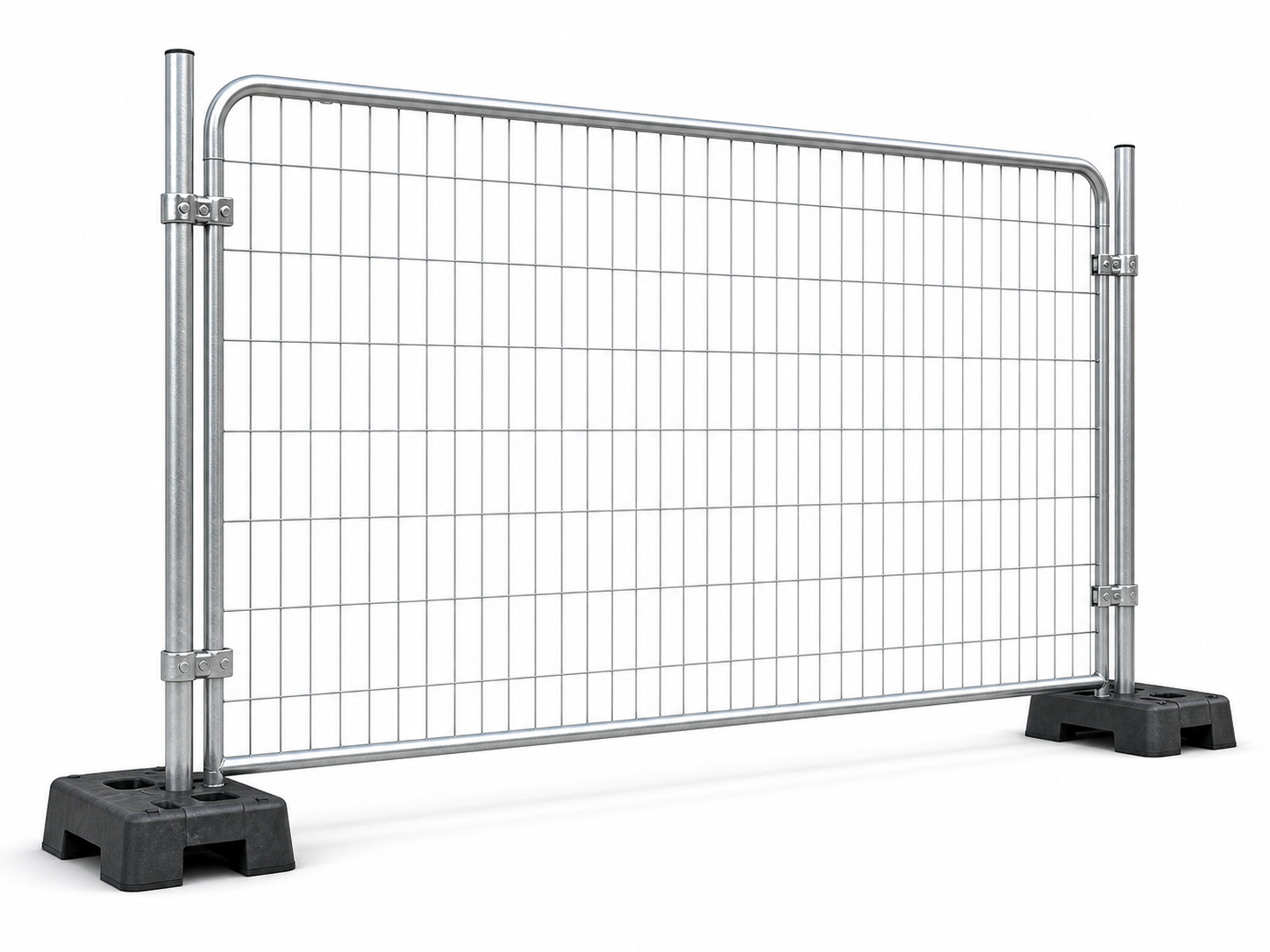 Australia temporary fence panels with bases and stays