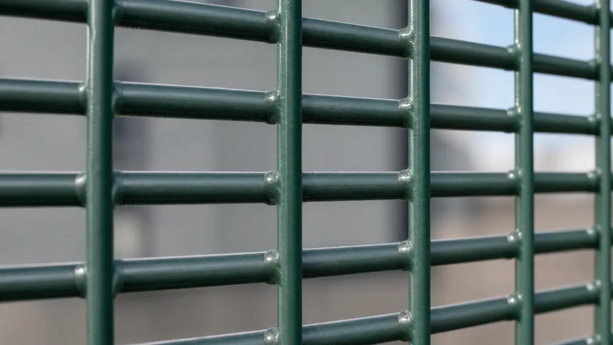 Close view of the 358 mesh opening