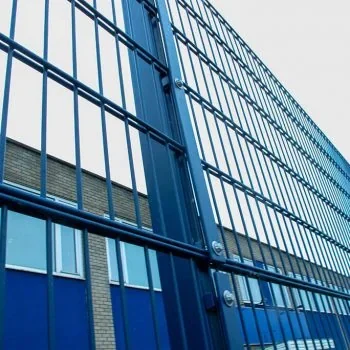 656 double wire fence for light industrial and logistics boundary