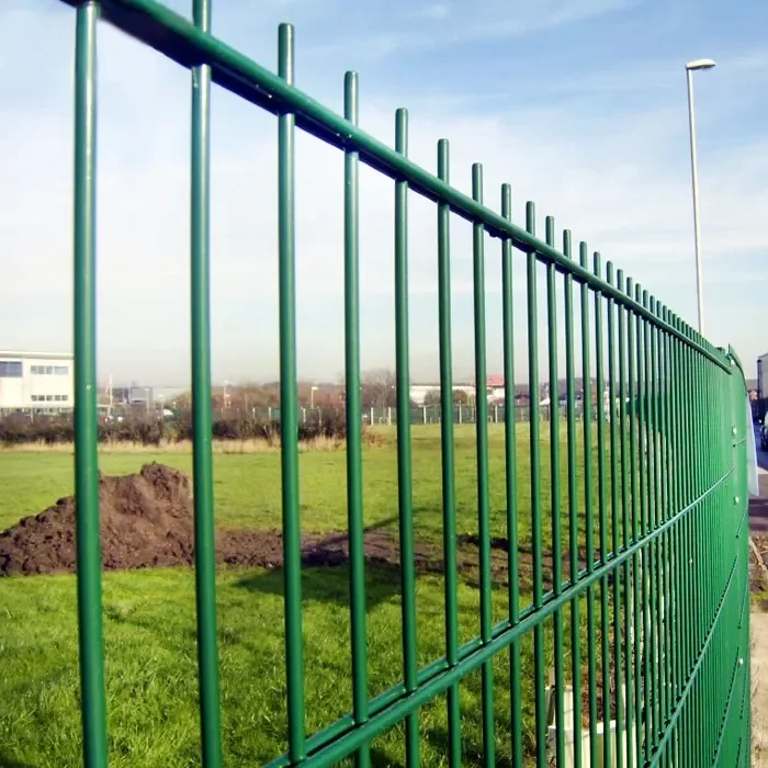 656 double wire fence used in school and park application