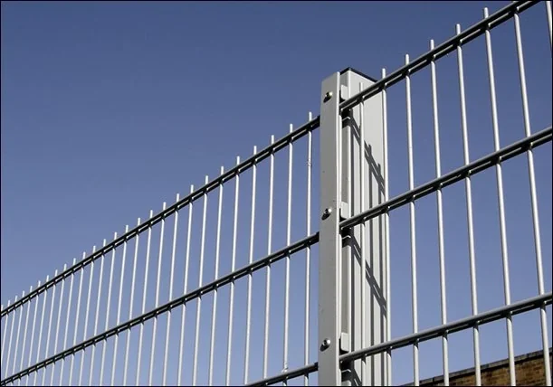 868 double wire fence panel showing twin 8 mm horizontal wires and 6 mm vertical wire