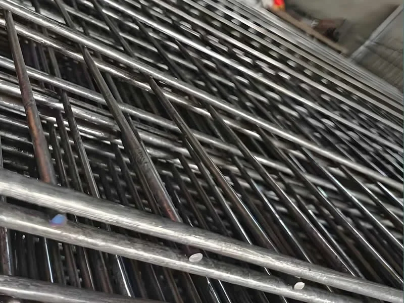 868 double wire fence twin horizontal wire detail