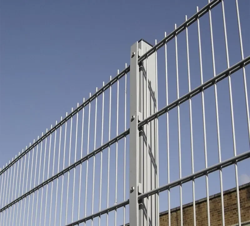 868 double wire fence structure detail