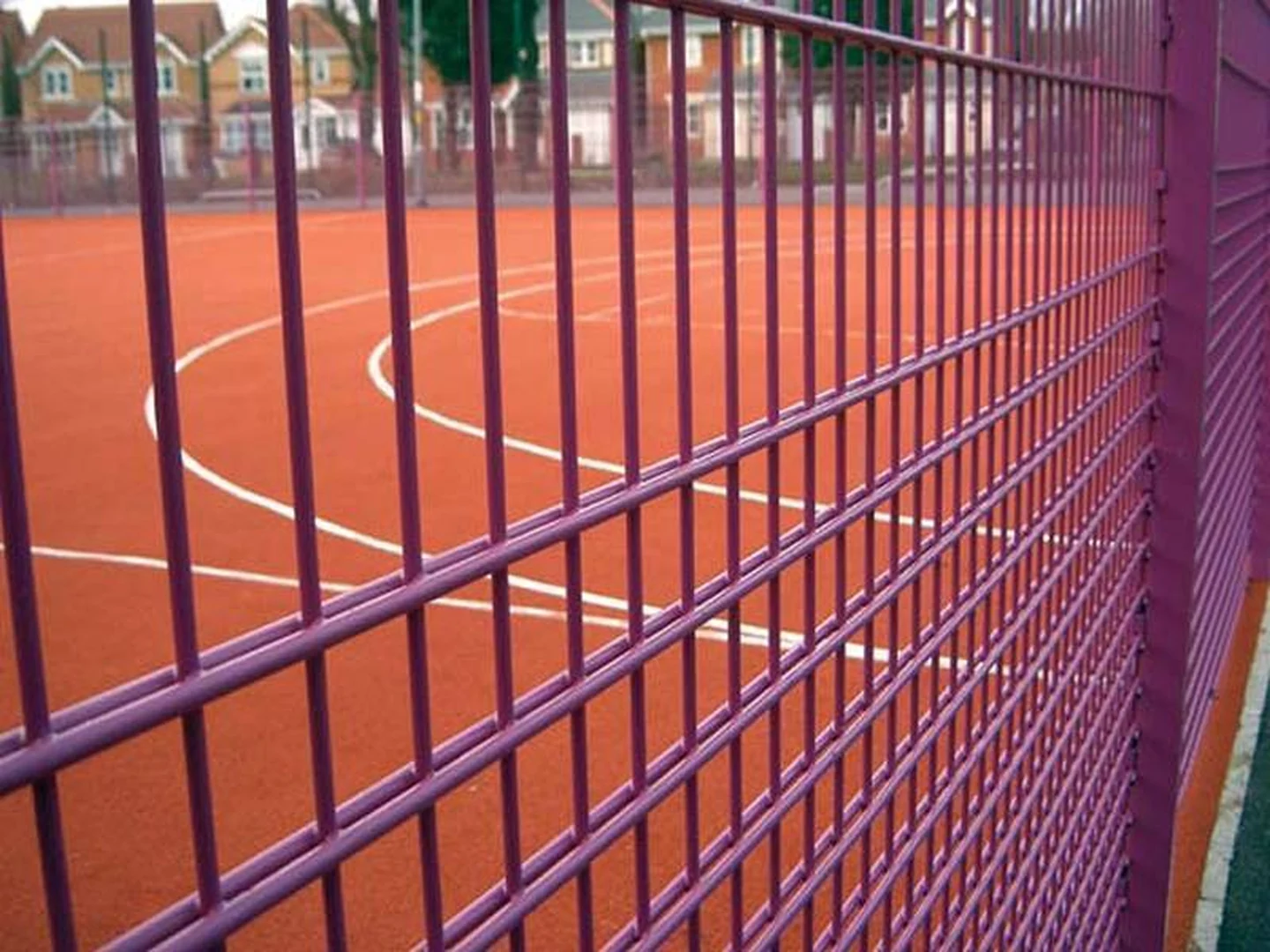 656 double wire fence 6/5/6 welded twin wire mesh panel for school and park perimeter